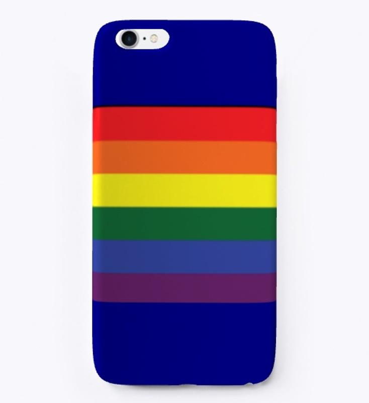 Rainbow Mask and Iphone Case